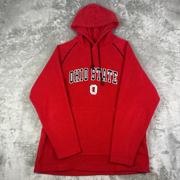 VTG Foot Locker Exclusive Ohio State sportswear streetwear fleece hoodie mens L - Picture 1 of 6